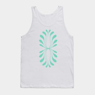 turquoise flow pattern Tank Top